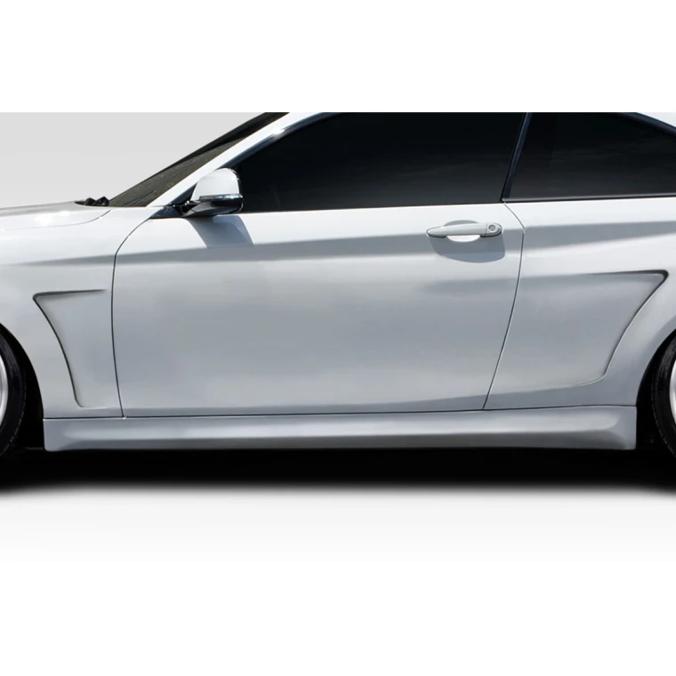 2014-2021 BMW 2 Series F22 F23 MHR Wide Body Side Skirt Rocker Panels - 2 Piece - image 1