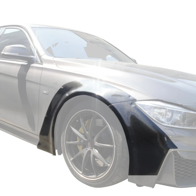 Carbon Fiber VP Wide Body Flares (front) > BMW 3-Series (F30) 2012-2018 > 4dr Sedan - image 1