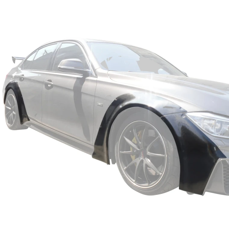 Carbon Fiber VP Wide Body Flares Set > BMW 3-Series (F30) 2012-2018 > 4dr Sedan - image 1