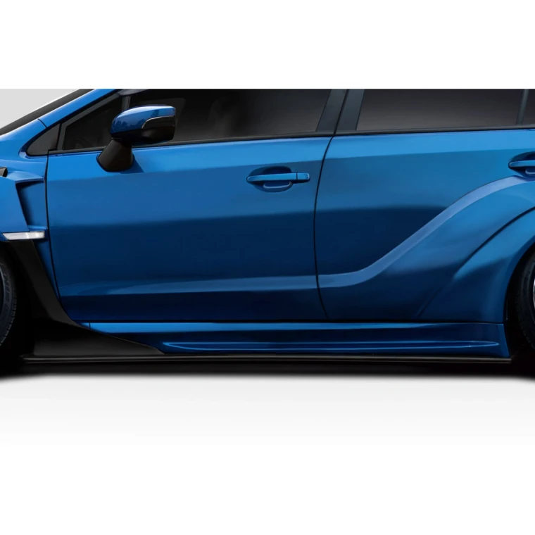 2015-2021 Subaru WRX STI VRS Wide Body Side Side Skirt Rocker Panels - 6 Piece - image 1