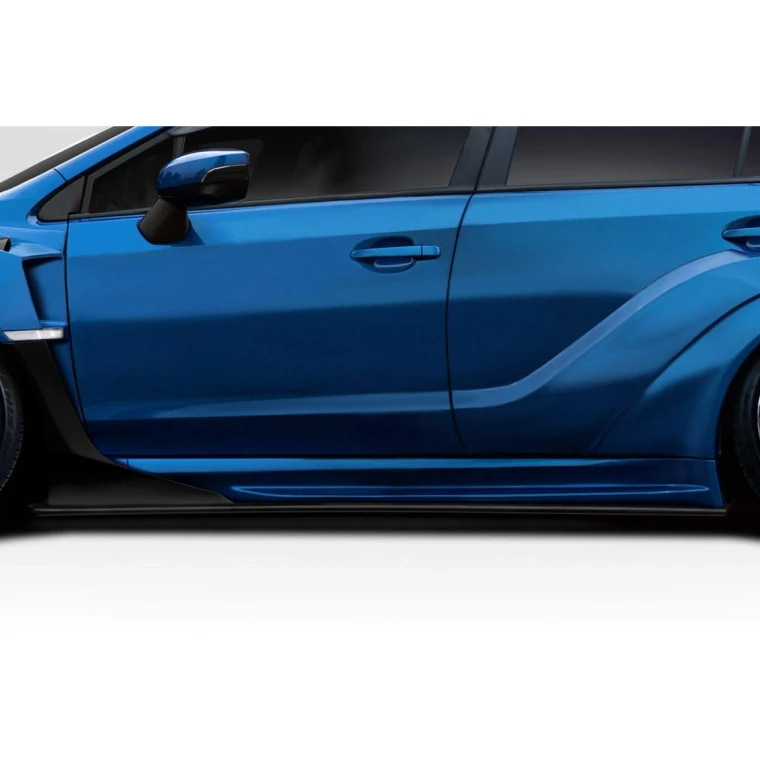 2015-2021 Subaru WRX STI VRS Wide Body Side Side Skirt Rocker Panels - 6 Piece - image 1