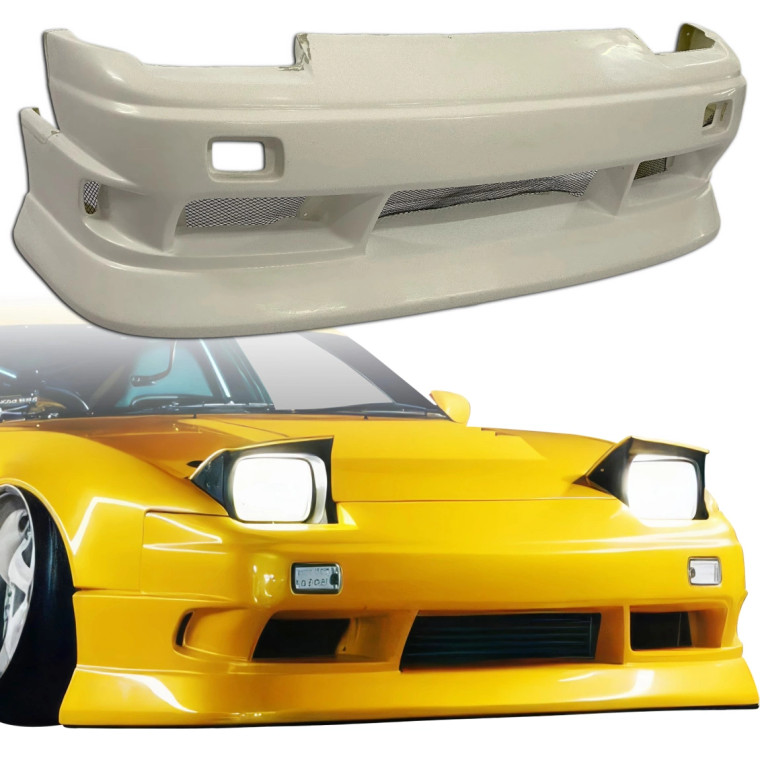 ModeloDrive FRP BSPO v2 Front Bumper > Nissan 240SX 1989-1994 - image 1