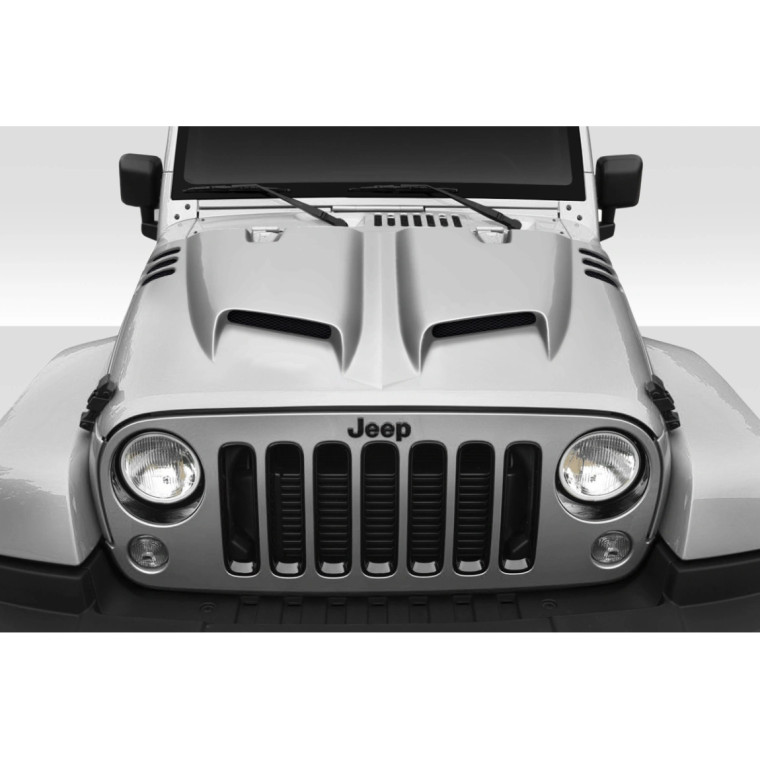 2007-2018 Jeep Wrangler JK Rage Hood - 1 Piece - image 1