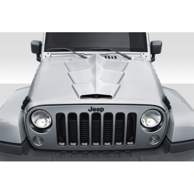 2007-2018 Jeep Wrangler JK Tyrano Hood - 1 Piece - image 1