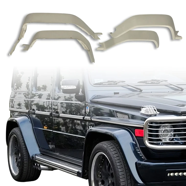 FRP HAMA Wide Body Fender Flares (set) 4pc > Mercedes-Benz G500 (W463) 1999-2018 - image 1