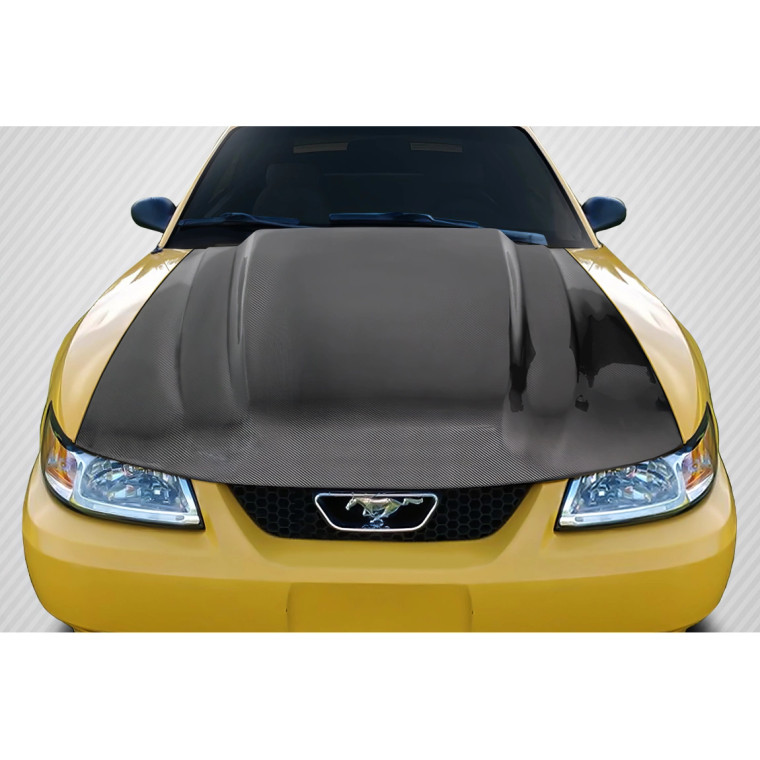 1999-2004 Ford Mustang Cowl Hood - 1 Piece - image 1