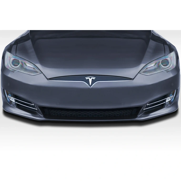 2012-2016.5 Tesla Model S Polyurethane OEM Facelift Refresh Look Front Bumper - 1 Piece - image 1
