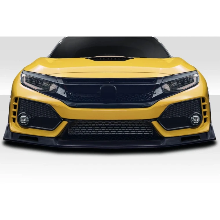 2017-2021 Honda Civic TypeR EVS Front Lip Under Spoiler - 1 Piece - image 1