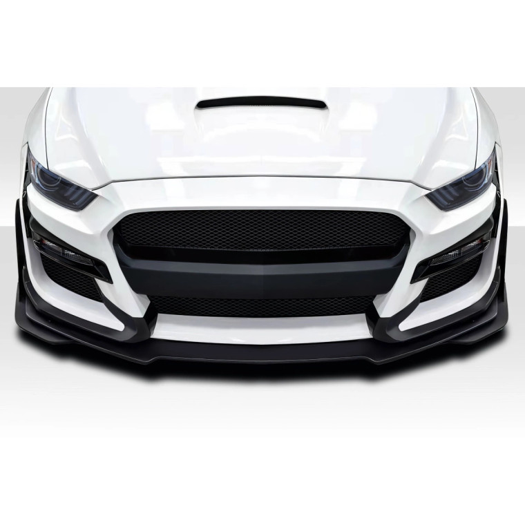 2015-2017 Ford Mustang GT500 Look Front Lip Under Spoiler - 1 Piece ( For GT500 Look Front Bumper ) - image 1