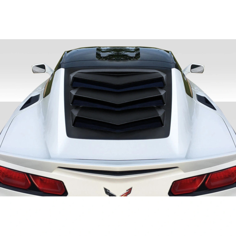 2014-2019 Chevrolet Corvette C7 ZLR Rear Window Louver - 1 Piece (S) - image 1
