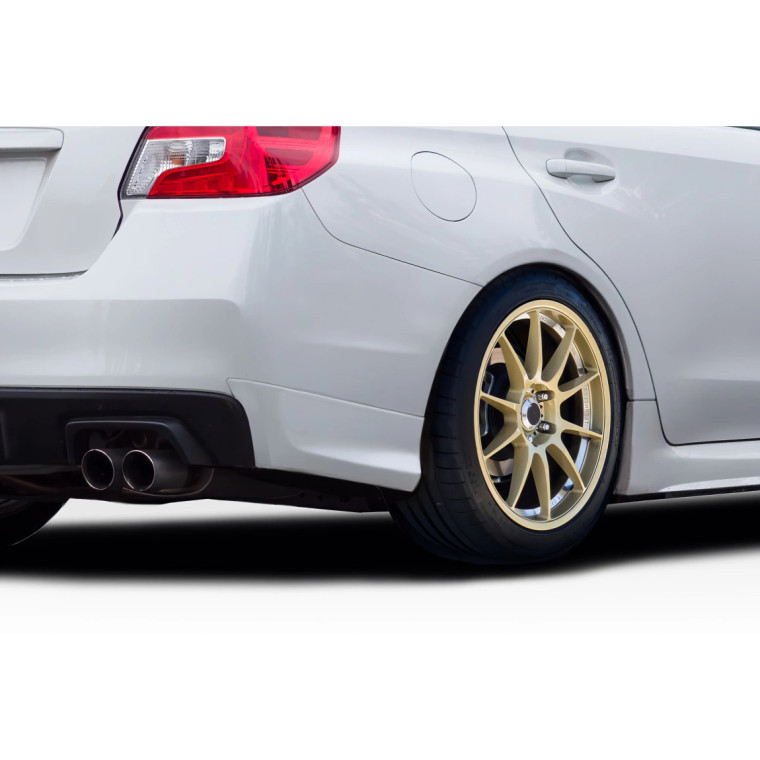 2015-2021 Subaru WRX STI OEM Look Splash Guard Rear Add Ons - 2 Piece - image 1