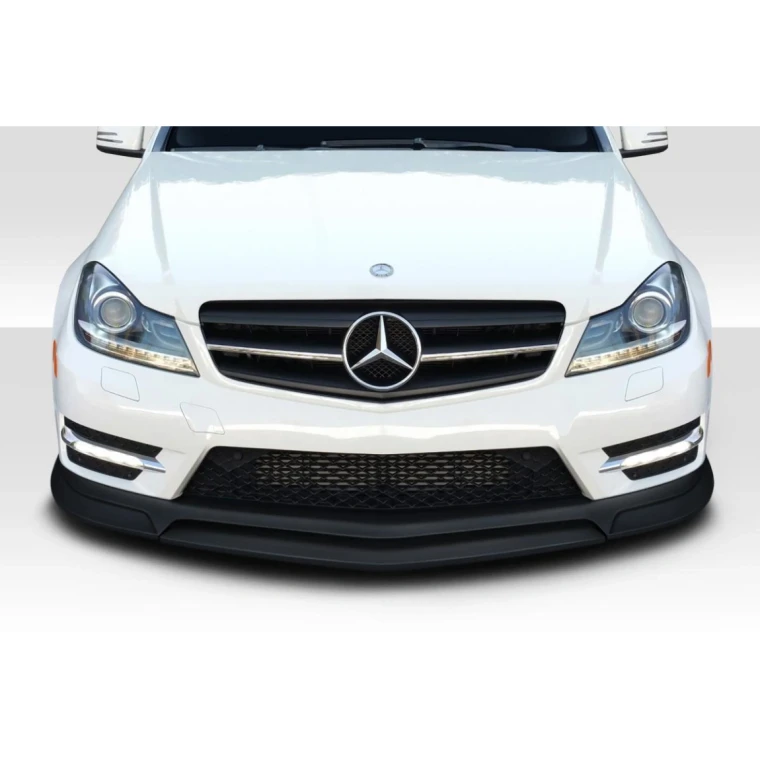 2012-2014 Mercedes C63 W204 RSpec Front Lip Under Spoiler - 1 Piece - image 1
