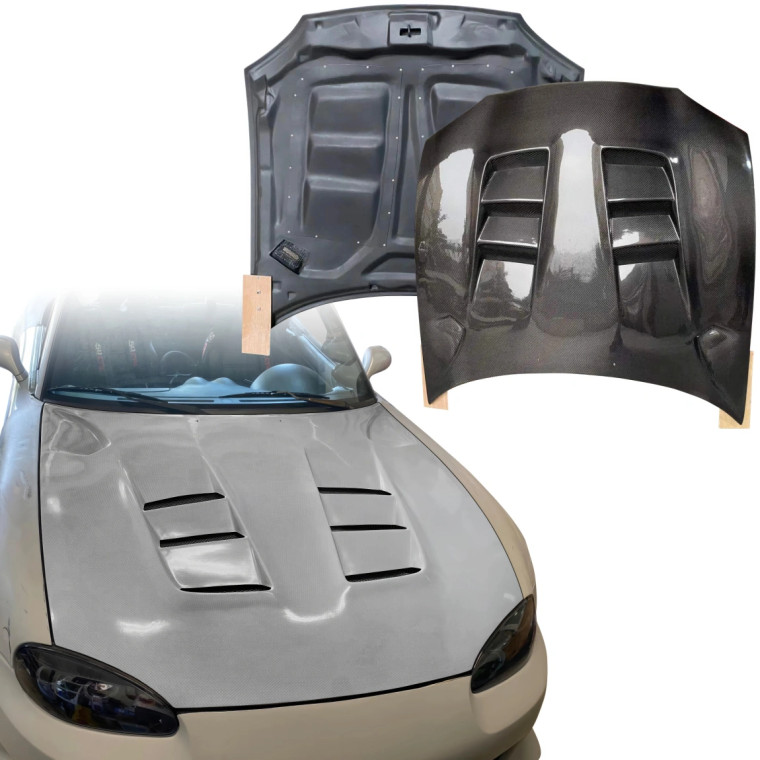 Carbon Fiber RAME A9 Hood > Mazda Miata (NB) 1998-2005 - image 1