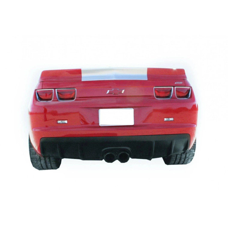Chevrolet Camaro 2010-2013 Zin Style 1 Piece Polyurethane Center Exhaust Rear Diffuser - image 1