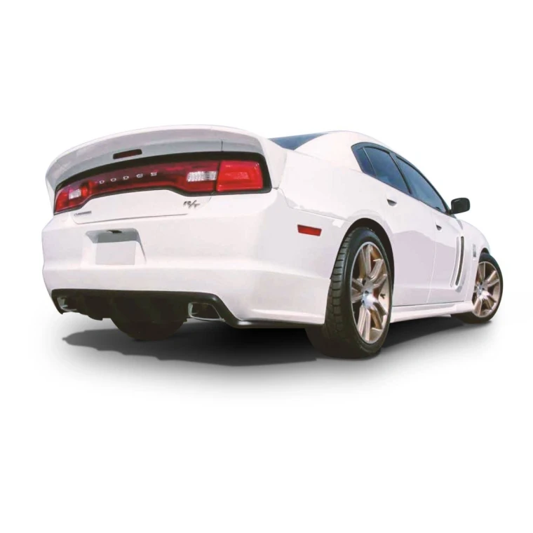 Dodge Charger 2011-2014 Premier Style 1 Piece Polyurethane Rear Lip - image 1