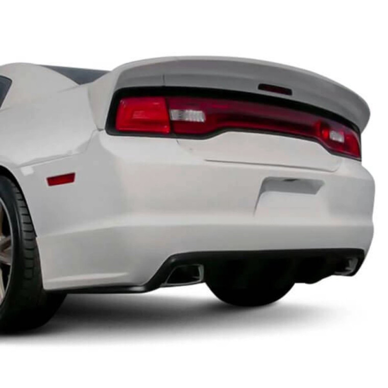 Dodge Charger 2011-2014 Premier Style 3 Piece Polyurethane Rear Wing Spoiler - image 1