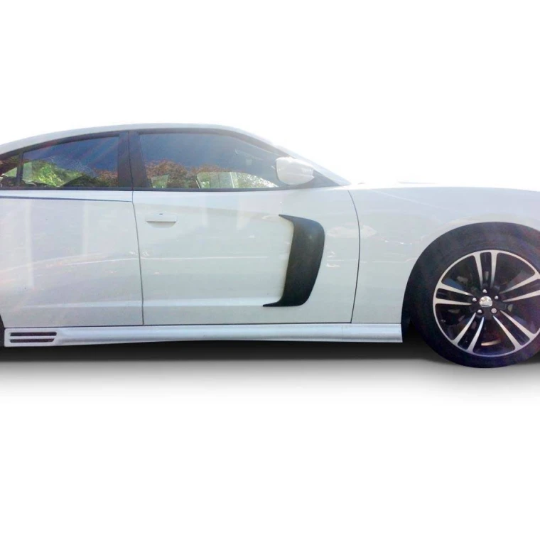 Dodge Charger 2011-2023 KBD Style 2 Piece Polyurethane Door Scoops - image 1