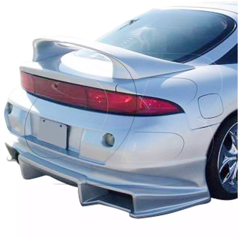KBD Urethane Bomb Style 1pc Rear Bumper > Eagle Talon 1997-1999 - image 1