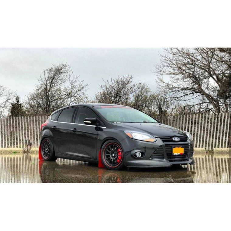 Ford Focus 5dr / Sedan 2012-2014 BDS Style 1 Piece Polyurethane Front Lip - image 1