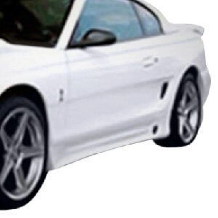 Ford Mustang 1994-1998 Sallen 2 Style 2 Piece Polyurethane Side Skirts - image 1