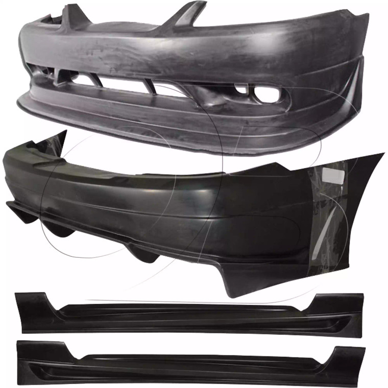 Ford Mustang 1999-2004 Cobra R Style 4 Piece Polyurethane Full Body Kit - image 1