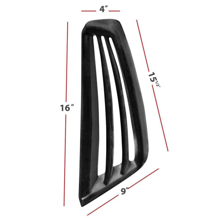 Ford Mustang 1999-2004 Sallen Style 2 Piece Polyurethane Side Scoops - image 1