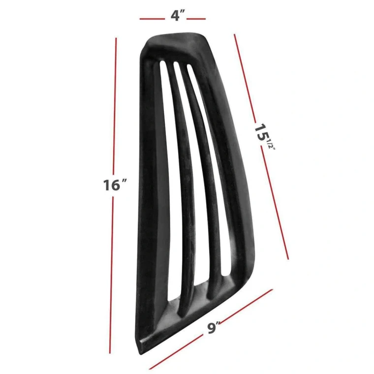 Ford Mustang 1999-2004 Sallen Style 2 Piece Polyurethane Side Scoops - image 1