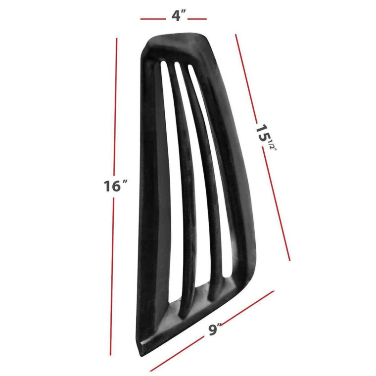 Ford Mustang 1999-2004 Sallen Style 2 Piece Polyurethane Side Scoops - image 1