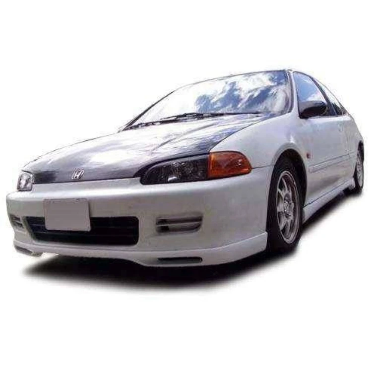 Honda Civic 2DR / 3DR 1992-1995 Type RS Style 1 Piece Polyurethane Front Lip - image 1