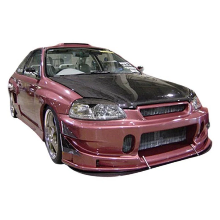 Honda Civic ALL 1999-2000 BC Spec Style 1 Piece Polyurethane Front Bumper - image 1