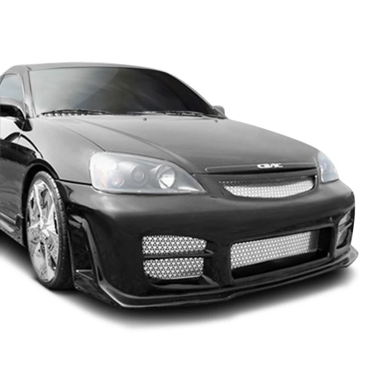 Honda Civic 2DR / 4DR 2001-2003 R34 Style 1 Piece Polyurethane Front Bumper - image 1