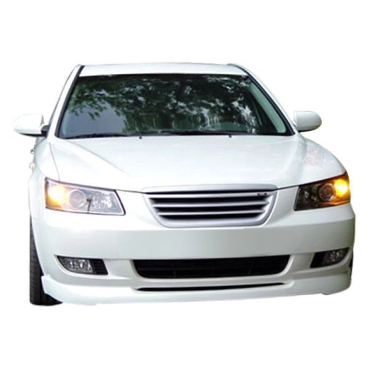 Hyundai Sonata 2006-2008 Premier Style 1 Piece Polyurethane Front Lip - image 1