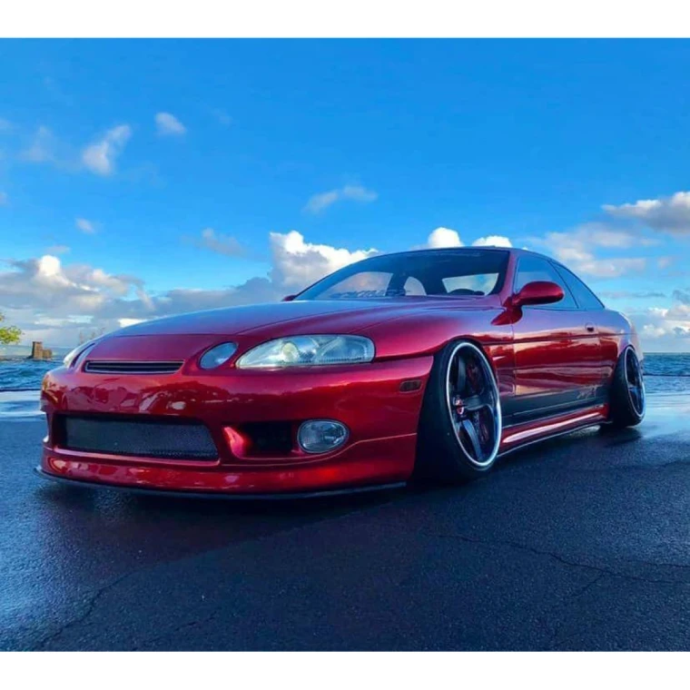 Lexus SC SC300 SC400 1992-2000 Aero Craft Style 4 Piece Polyurethane Full Body Kit without Crossbars - image 1