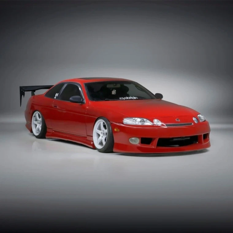 Lexus SC SC300 SC400 1992-2000 VTX Style 1 Piece Polyurethane Front Bumper - image 1
