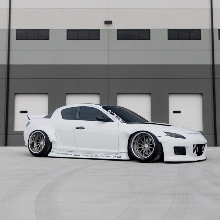 Mazda RX8 2004-2008 MS Style 4 Piece Polyurethane Full Body Kit - image 1