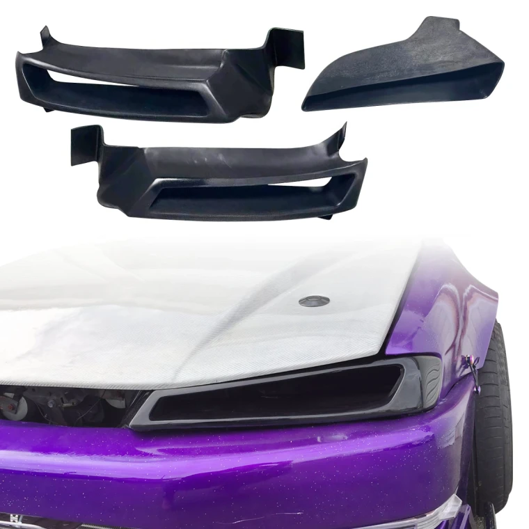 FRP ORI Headlight Housings 2pc > Nissan 240SX (S14) 1997-1998 - image 1