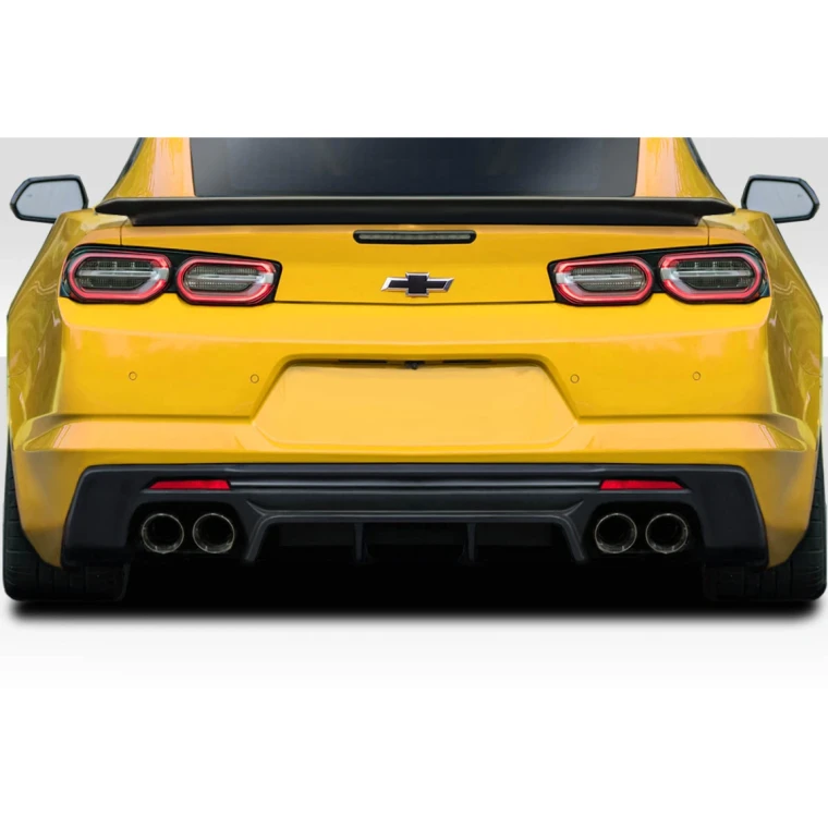 2016-2023 Chevrolet Camaro Shark Rear Diffuser - 1 Piece ( Quad exhaust version) - image 1