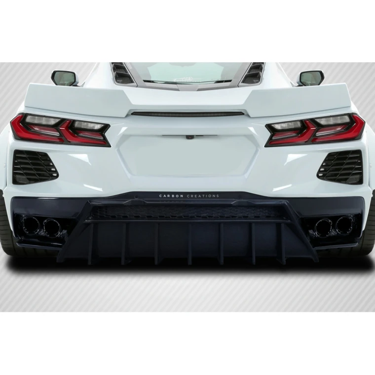 2020-2025 Chevrolet Corvette Gran Veloce Carbon Fiber Rear Lip - image 1