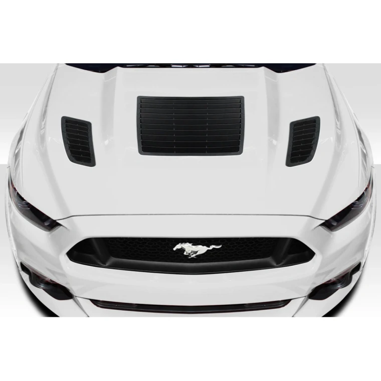 2015-2017 Ford Mustang GT1 Hood Vents - 3 Piece - image 1