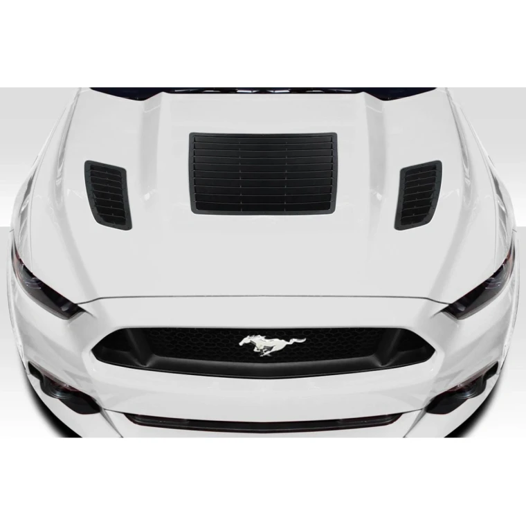 2015-2017 Ford Mustang GT1 Hood Vents - 3 Piece - image 1