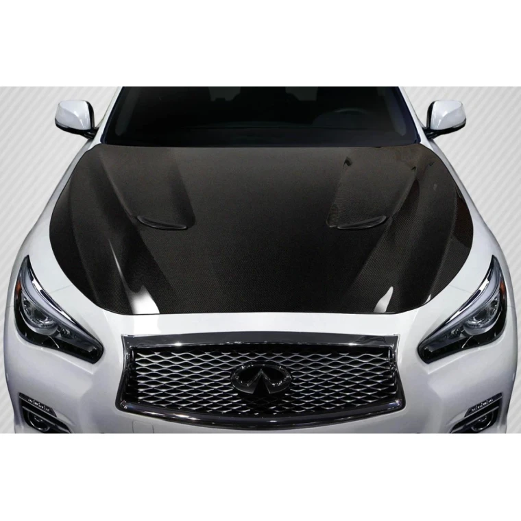2014-2023 Infiniti Q50 S Concept Carbon Fiber Hood - image 1