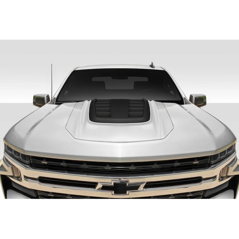 2019-2025 Chevy Silverado 1500 Duraflex Overland Hood Scoop - 1 Piece - image 1