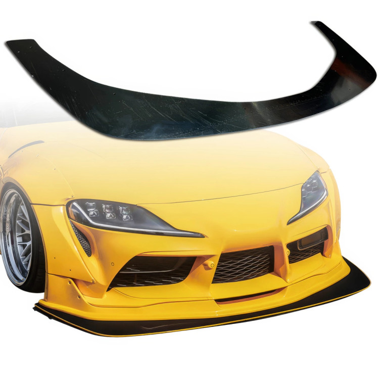 VSaero Plastic TKYO 1.5 Front Splitter > Toyota Supra (A90) 2020-2025 - image 1