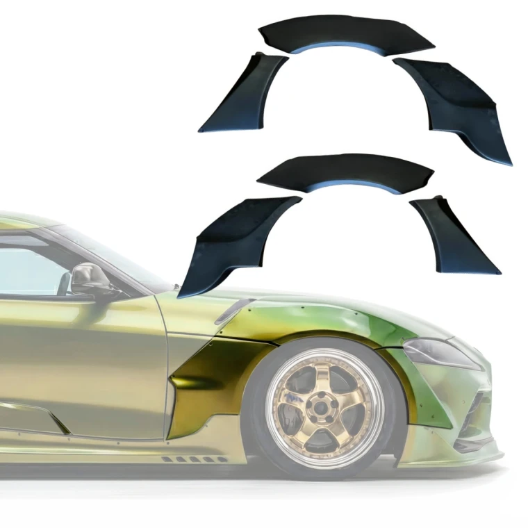 FRP TKYO 1.5 Wide Body Fender Flares (front) 70mm > Toyota Supra (A90) 2020-2025 - image 1