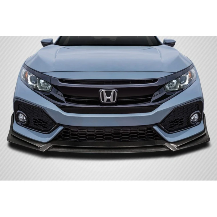 2017-2021 Honda Civic BZ Carbon Fiber Front Lip - image 1