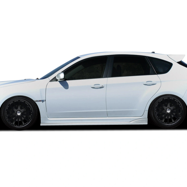 2008-2014 Subaru Impreza STI 4DR / 5DR / 2011-2014 Impreza WRX 4DR / 5DR C-Speed 2 Side Skirts Rocker Panels - 2 Piece (S) - image 1