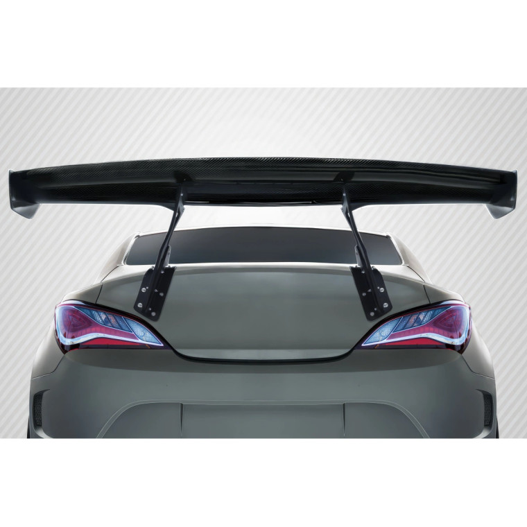 2010-2016 Hyundai Genesis Coupe Carbon Creations RBS V2 Rear Wing Spoiler - 3 Piece - image 1