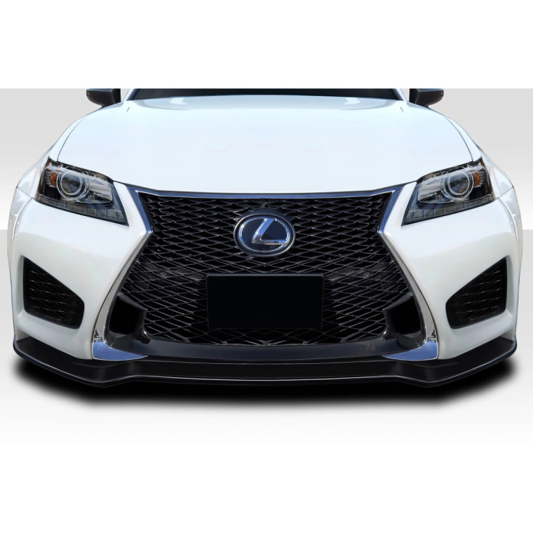 2013-2015 Lexus GS Series G200 GS300 GS350 GS450 GS450H Duraflex AM Design Wide Body Front Lip Under Spoiler - 1 Piece - image 1