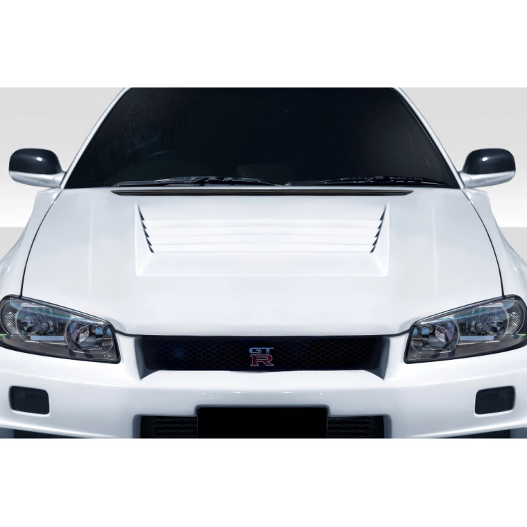 1999-2002 Nissan Skyline R34 Duraflex D1 Hood - 1 Piece - image 1