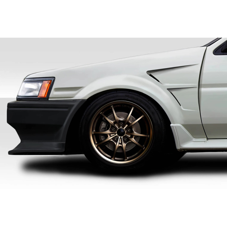 1984-1987 Toyota Corolla Levin 2DR / HB Duraflex D1 Sport 30MM Front Fenders - 2 Piece - image 1
